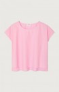 American Vintage pink powder 'Bai07a' 100% bomull poplin boxy topp thumbnail