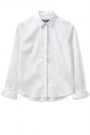 Mos Mosh Hvit 'Mattie Flip Shirt' bomullstretch skjorte. Bestselger-modell! thumbnail