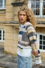 Mos Mosh Skyway patchwork mohairmix 'Daya Patch Knit' genser thumbnail