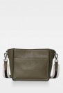 Decadent Oliven 'vivian Small Bucket Bag' skinnveske med stripet reim thumbnail
