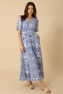 Hale Bob Royal Copenhagen 'Maxidress Ellis' lang chiffon kjole thumbnail
