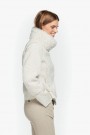 Beaumont Winter white vendbar faux fur 'Bm055 10 223' lammy biker jacket thumbnail