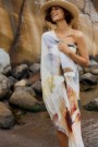 Katrin Uri 'Poppy Scarf' mykt cashmere/ull/bomull skjerf thumbnail