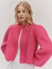 Ella&il Rasberry mohair 'Amelia Chunky Cardigan' thumbnail