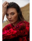 One Season San Sebastian hot pink 'India' 100% viskose ledig kjole med knapper helt ned thumbnail