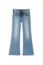 Miss Sixty Middle blue flare jeans med snøring thumbnail