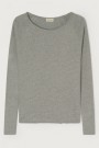 American Vintage heather grey 'Son31g' kraftig bomullstopp med råkant. Bestselger! thumbnail