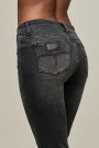 Lois Gråsort 'Melrose killian black stone' flare jeans L32 En bestselger-modell! thumbnail