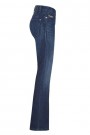 Cambio Mid ink used 'Paris Flared' flare jeans med bissel ved lomme thumbnail