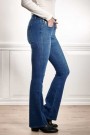 Lois flare 'Melrose' jeans i kvalitet Leia Teal L32 thumbnail