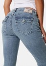 True Religion Peak Sport 'Becca mid rise' med flapslommer thumbnail