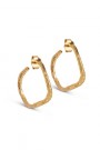 Enamel Copenhagen Gullforgylt sterling sølv 'Sway' Hoops thumbnail