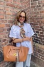 Endless Cognac imitert skinn 'Cally' veske thumbnail