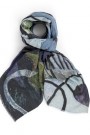 Katrin Uri 'Deep Sea Scarf' cashmere/bomull/ull skjerf thumbnail