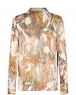 Mos Mosh Burlwood marmorprint 'Letana Marble Ls Shirt' 100% viskose skjorte thumbnail