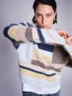 Mos Mosh Skyway patchwork mohairmix 'Daya Patch Knit' genser thumbnail