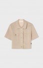 Busnel Sand 'Valery Solid Jacket' thumbnail