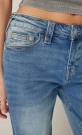True Religion Medium wash 'Bobbi Baggy' vid loose jeans  thumbnail