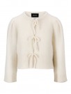Ella&il Bright white mohair 'Ivy Chunky Cardigan' thumbnail