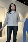 Hést Light Beige 'Eli Rib Sweater' thumbnail
