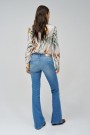 Salsa Denim Blue wonder push up flare jeans L32 thumbnail