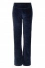 Ella&il Navy 'Mona Velour Pants' collage velour sweatpants. MUST HAVE! thumbnail