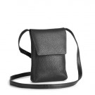 Markberg Sort kalveskinn 'Ravea Phone Bag' enkel mobilveske thumbnail
