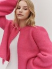 Ella&il Rasberry mohair 'Amelia Chunky Cardigan' thumbnail
