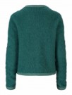 Ella&il Frosty spruce mohair 'Una Chuncky Jacket' thumbnail