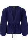 Ella&il Cobalt Blue mohair 'Fredrikke Chunky Cardigan' thumbnail