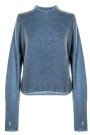 Hést Blue Melange  'Eli Rib Sweater' thumbnail