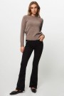 Lois Sort 'Raval' - Lea Soft supermyk flare viskose bukse L32 thumbnail