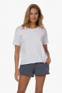 American Vintage Hvit 'Son36b' Boxy t-shirt thumbnail