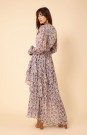 Hale Bob Ivorymønstret 'Celeste' lang kjole thumbnail