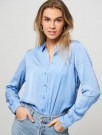 Fabienne Chapot riad blue 100% viskose 'Lot Blouse' skilpaddemønstret skimret skjorte thumbnail