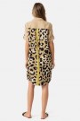 Catnoir Cool big leo paneau 100% lyocell kjole med leoprint bak thumbnail