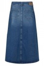Mos Mosh Blue 'Janet Shane' a-skåret jeansskjørt thumbnail