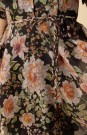 Hale Bob Sortmønstret eksklusiv 'Haley Organza short dress' silke/lin kjole thumbnail