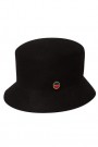 Busnel Sort 'Tina Felted Bucket Hat' filthatt thumbnail