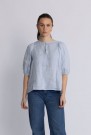 Ella&il Kentucky blue 'Anna Linen Top'  thumbnail