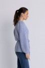 Ella&il Light blue mohair 'Fredrikke Chunky Cardigan' thumbnail