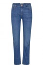 Mos Mosh Blue wash straight leg 'Regina Cover Jeans' jeans med rette ben thumbnail