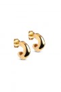 Enamel Copenhagen Gullforgylt sterling sølv 'Gianna small' Hoops thumbnail