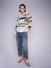 Mos Mosh Skyway patchwork mohairmix 'Daya Patch Knit' genser thumbnail