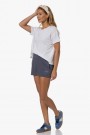 American Vintage Hvit 'Son36b' Boxy t-shirt thumbnail