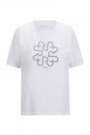 Katrin Uri Hvit bomull 'Monogram T-shirt' thumbnail
