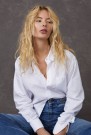 Lois Navy blue 'New Susanne' vid jeans med flettekant L30 thumbnail