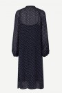 Samsøe Samsøe Blå dots-prikket 'Elma Shirt Dress' lang ledig kjole thumbnail
