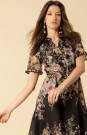 Hale Bob Sortmønstret Haley Organza long Dress thumbnail