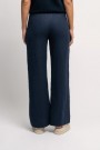 Ella&il Navy 'Molly Linen Pants' vid linbukse thumbnail